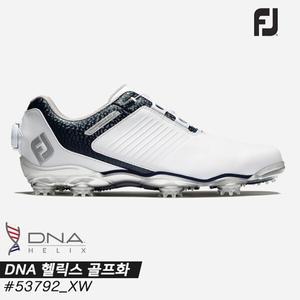풋조이 2024  디엔에이 헬릭스(DNA HELIX) 보아 골프화[53792/XW/화이트+네이비+실버][남성용]