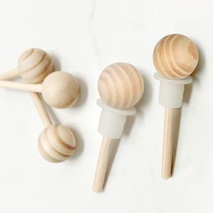 디퓨저 리드 스틱-차량용 우드볼-9cm (50ml 100ml 등 용기 호환) 사탕볼 발향볼 만들기