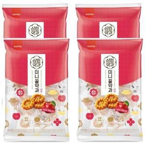 삼립 미니사과꿀약과 500g x 4개 /대용량 과자 간식