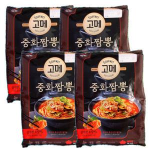 CJ제일제당 고메 중화짬뽕 652g x 4개