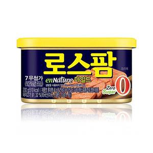 롯데 로스팜 200g x10캔 (유통기한250809) / 깡통햄 소세지 간편 반찬 볶음밥