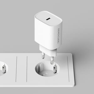 제로큐브 20W PD 고속 충전기 Z1 (1포트) C타입 (안전한 KC인증) 과전류/과전압/과전력/과부하 보호회로 적용