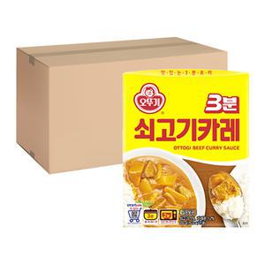 오뚜기 3분 쇠고기카레 200g x 24개입