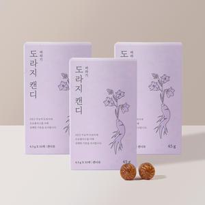 바라기 프로폴리스 도라지 캔디 45g*3개 (30개입)