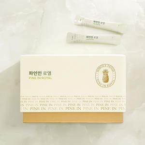 세모 파인인 로열 90포 1곽 파인애플 키위 임산부 천연 소화 효소