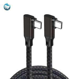 우븐 충전기 pd ㄱ자 초고속 usb 핸드폰 휴대폰 고속 충전 케이블 2m 90도 패브릭 3m 선 ctoc c타입