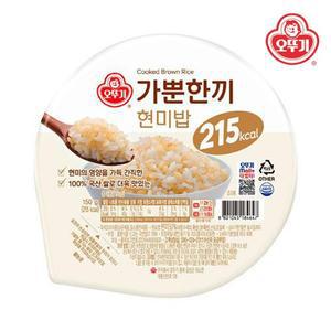 오뚜기 가뿐한끼 현미밥 150g x 30개
