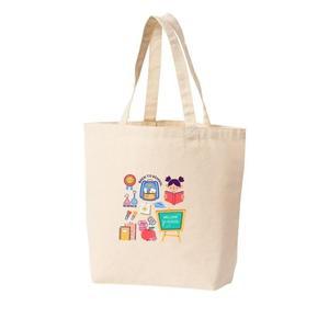 [라일리] Rly 에코백 학교생활 과학 영어 Science School 공부 cute