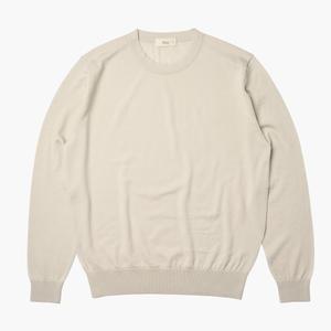 24FW Cashtouch Round-neck Knit Whisky