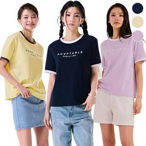 (체이스컬트) 뉴트로 링거 반팔 T-SHIRT/3Color