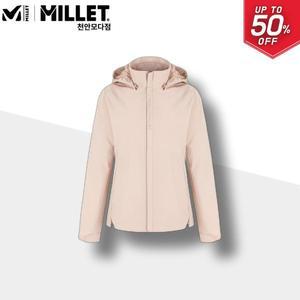 [밀레] MILLET 여성 가을 바람막이 방풍 자켓 점퍼 등산 낚시 라이트핑크