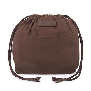 드래곤디퓨전 공식수입 플랫 고라 미니 여성 이너백 CDS S DK BROWN 8809