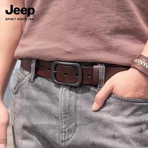 JEEP SPIRIT남성 클래식 캐주얼 프리미엄 벨트