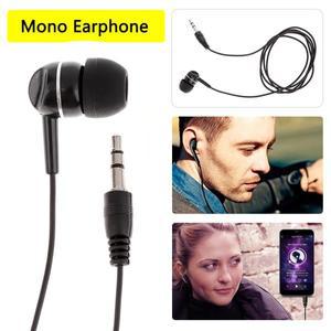 스테레오-모노 인이어 싱글 스타일 헤드셋 3.5mm 잭 한쪽 귀용 저비용