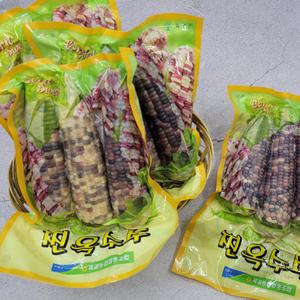 [롯데백화점]남도사랑 [옥과농협]산지직송 찐냉동 흑찰옥수수 12개 (3개입 x 4팩)