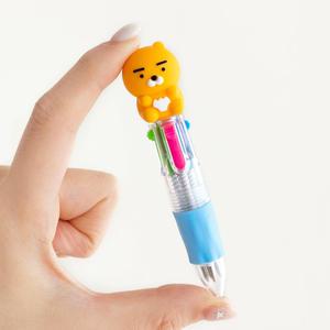 카카오프렌즈 귀여운 미니 피규어 4색 볼펜