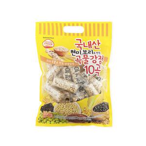 국내산 현미 보리 곡물 강정10곡 1봉지 200g