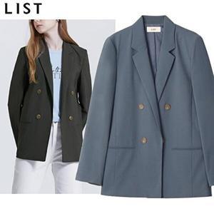 [리스트][리스트(LIST)] 썸머 모던 더블 브레스트 재킷 (택가격 278000원)