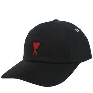 아미 25SS 하트로고 볼캡 블랙 BFUCP006 AW0041 001