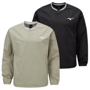 [미즈노](하남점) 24SS 공용 헨리넥 바람막이 피스테 HENLEY NECK PISTE 운동복 32YE402309 32YE402338 2C