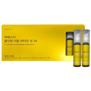 여에스더 올인원 이뮨 멀티비타민 샷 미네랄 액상 8병