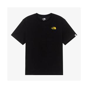 노스페이스 NT7UR01J 화이트라벨 엠블럼 아카이브 반팔 라운드티BLACK 855767