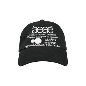 [정품] 에이이에이이 웹 로고 5 패널 볼캡 블랙 AEAE Web Logo 5pannel Cap 678426