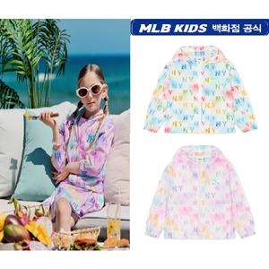 [MLB키즈](센텀시티점)(신세계 센텀 단독)24SS [KIDS]워터 모노그램 전판 바람막이 뉴욕양키스 7AWJM0243