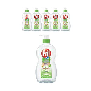 프릴 시크릿오브 맑은식초 사과, 700ml, 6개