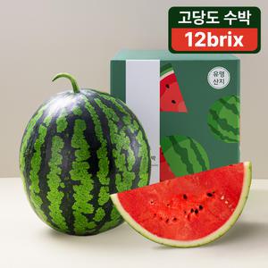 프루미츠 당도선별 유명산지 수박 ) (특품/ 12brix)