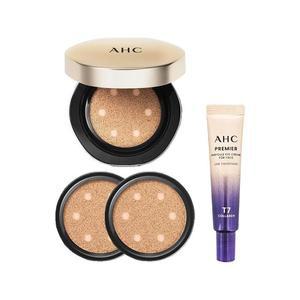 AHC 커버 톤업 쿠션 본품+리필 2개+시즌13 아이크림 12ml