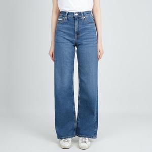[Calvin Klein]캘빈클라인 여성 청바지 하이라이즈 와이드 앵클 미디엄블루 J224473