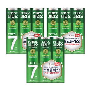 페리오 토탈7 치약 스트롱 120g, 3입, 3개