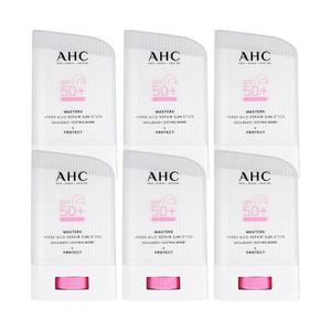 [2025 최신상] AHC 핑크 선스틱 22g 6개 마스터즈 하이퍼 마일드 리페어