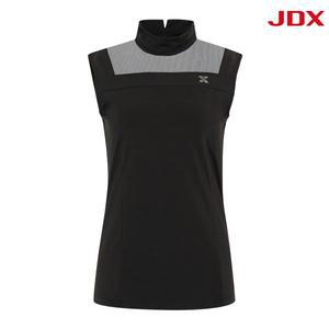 [JDX_골프][JDX] 여성 메쉬절개 슬리브리스(X1TSU6578BK)
