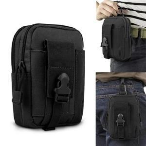 Molle 파우치 다목적 허리 가방, 전술 홀스터 벨트 팩, 지갑 휴대폰 케이스