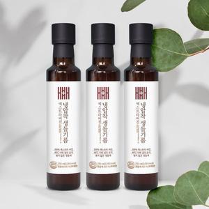 [김소형원방] 냉압착 국산들기름 250ml x 3병