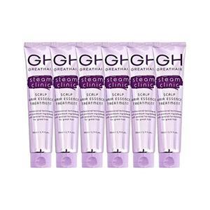 [그레이트헤어]GH 그레이트헤어 스팀 클리닉 스칼프 헤어에센스 트리트먼트 이찬석 110ml 6개