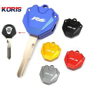 야마하 호환 YZF개조 키 커버 케이스 쉘  키체인 CNC 알루미늄바이크 오토바이 액세서리 R3 R6 Yzfr3