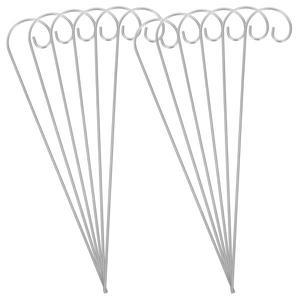 30pcs 식물 라벨 후크 정원 마커 스테이크 홀더 행거 로그인 Hoo