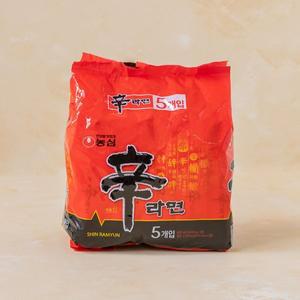 [농심] 신라면 5입 600g (120gx5입)