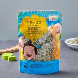 [청해명가][국산] 짠맛을 줄인 어린이멸치 130g