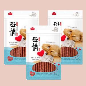 아스쿠 모정 양고기져키 140g x 3개 애견간식