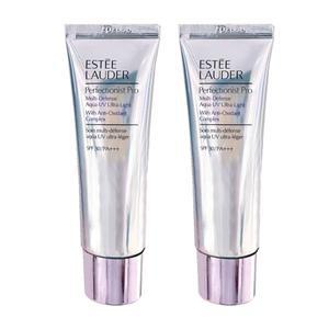 [해외직구] 에스티로더 퍼펙셔니스트 프로 멀티 디펜스 아쿠아 UV 울트라 라이트 선크림 50ml (2개입)