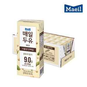 매일유업 매일두유 99.9 190ml 24팩 식물성 단백질 설탕무첨가