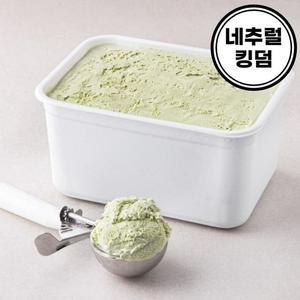 대용량 녹차 샤베트5L 아이스크림
