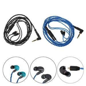 Shure SE215 SE846 이어폰 코드(Mmcx 커넥터 포함)용 1pc MMCX 케이블 외관 와이어 교체에 우수함