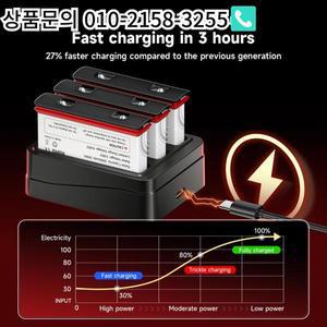 인스타 360 X4 카메라 배터리 슬롯 LED USB 충전기 ONE 스포츠 액세서리