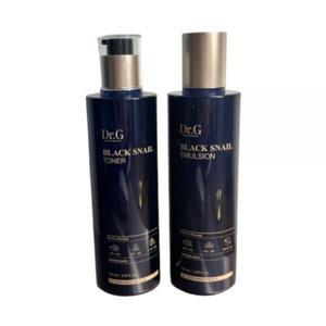 닥터지 블랙 스네일 토너 에멀전 세트 150ml 달팽이 스킨 로션 수분 공급