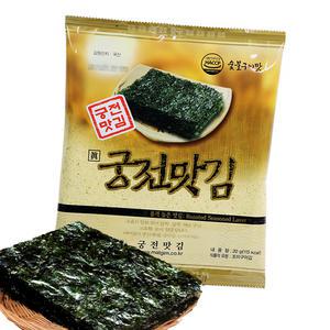 [궁전맛김] 불맛이 살아있는 전통 조미 전장 구이김 30봉